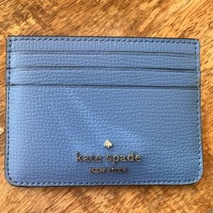 ❌sold❌ Kate spade light blue cardholder
